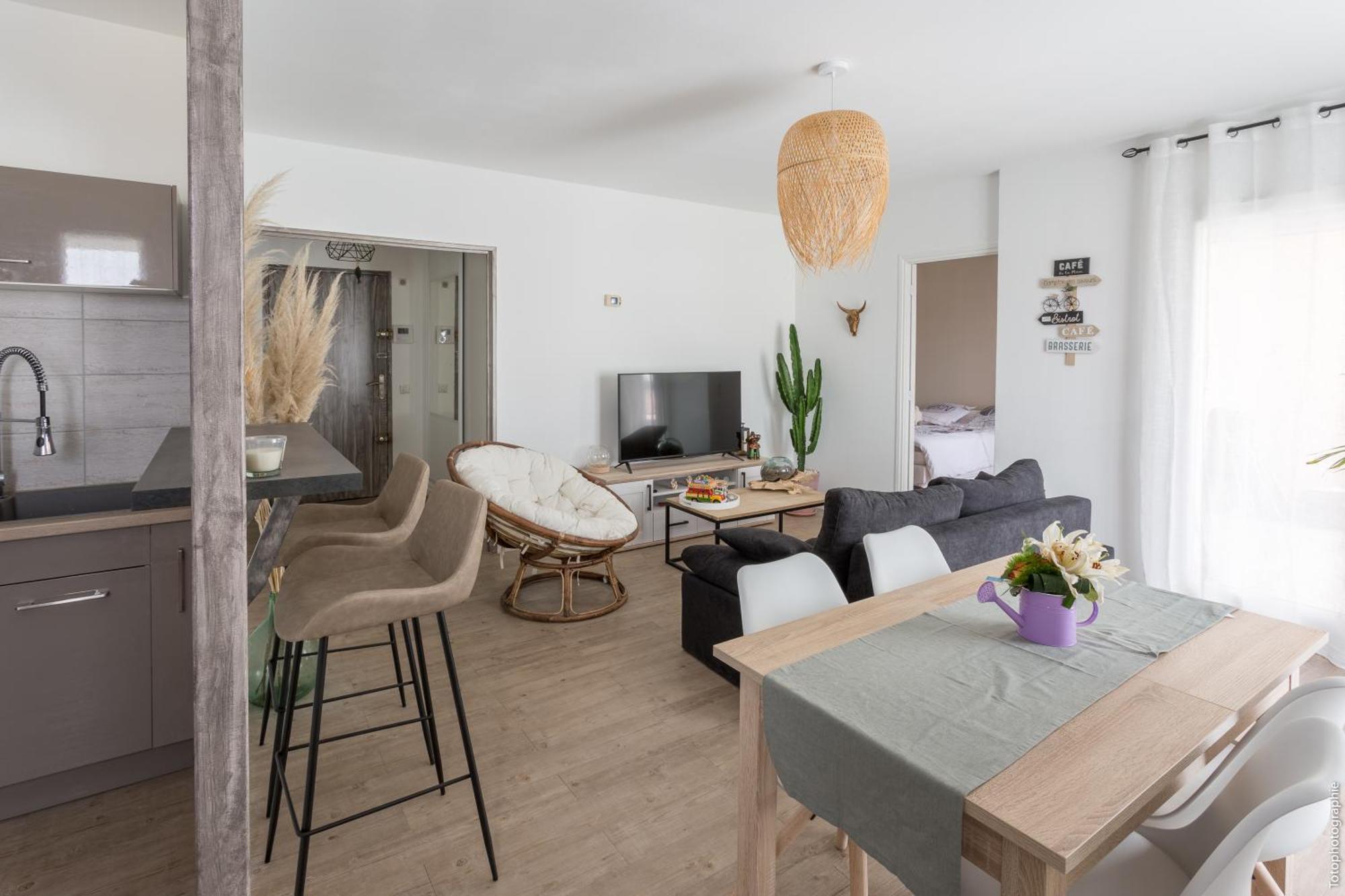 Appartement T2 Proche Centre Ville Istres Buitenkant foto
